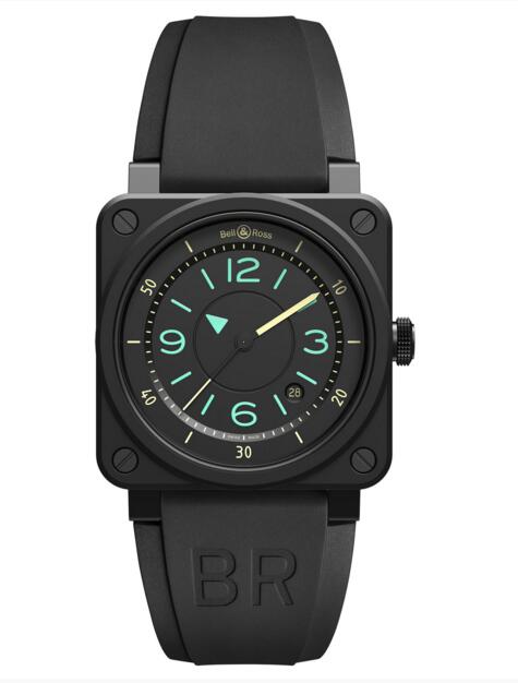 Best 2019 Bell & Ross Replica BR03-92 Bi-Compass BR0392-IDC-CE/SRB watch